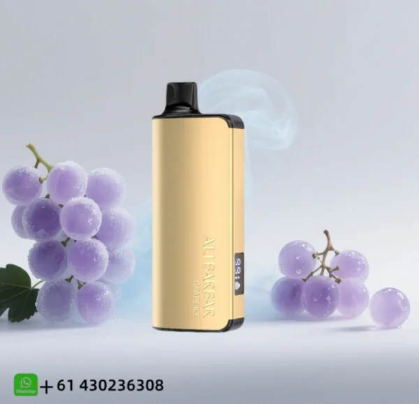 Alibarbar Ingot Grape Ice 20000 Puffs